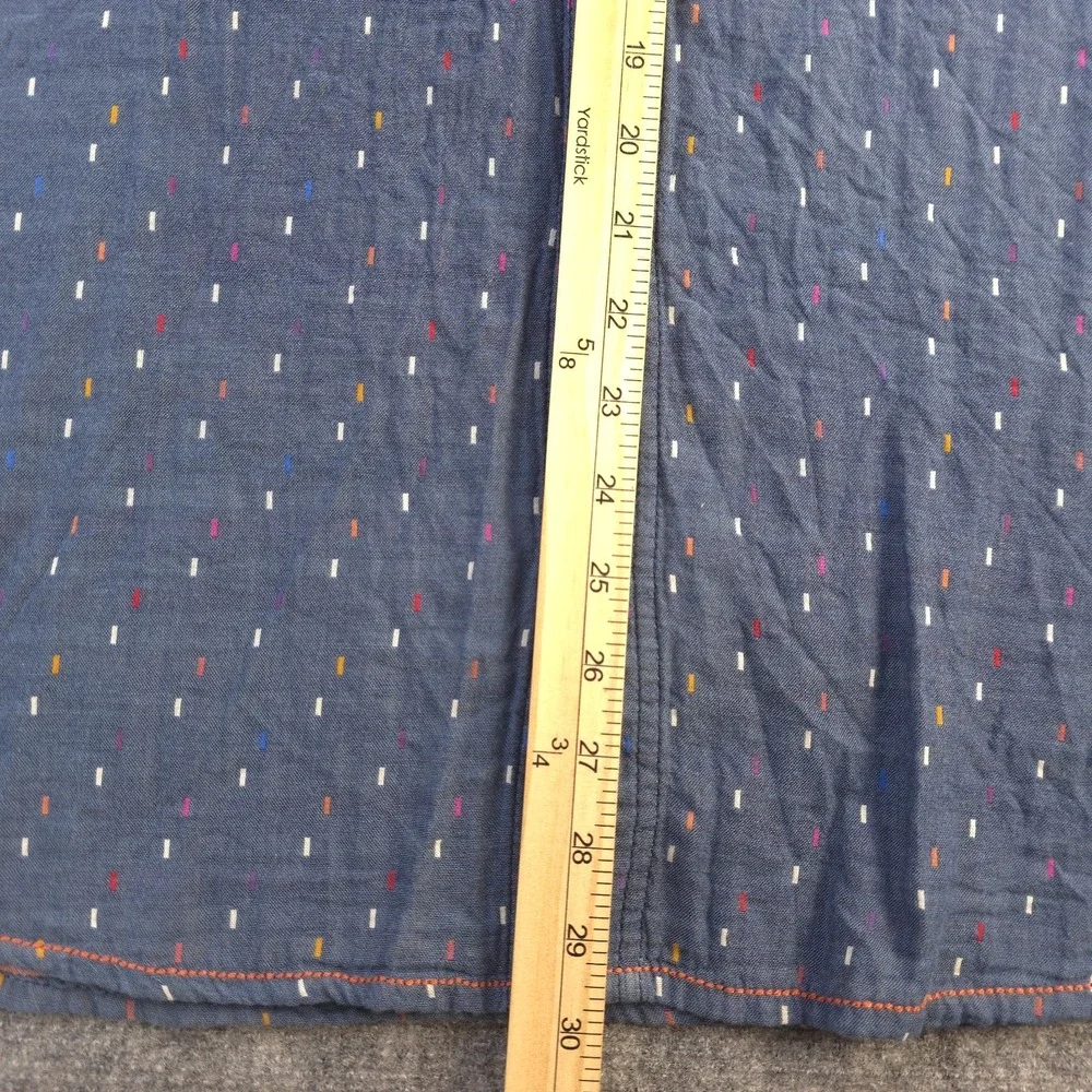 Carbon 2 Cobalt Shirt XL Long Sleeve Blue Multicolor Geometric Candy Button Down
